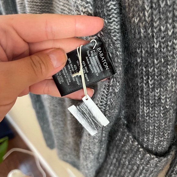 Babaton Italian Mohair blend cardigan - Picture 9 of 10